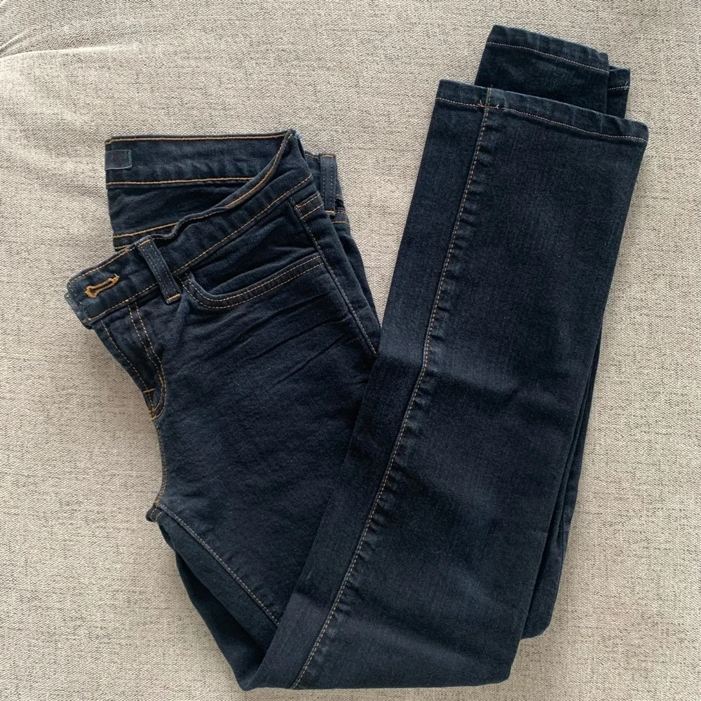 J Brand Jean Black Stretch Wash size 26 Inseam 28" - Picture 5 of 5